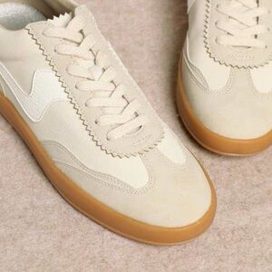 Destiny model by Mi.iM- beige and white fashion sneaker 8.5